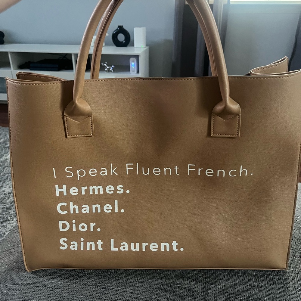 LA|TC Vegan Leather Tote Bag